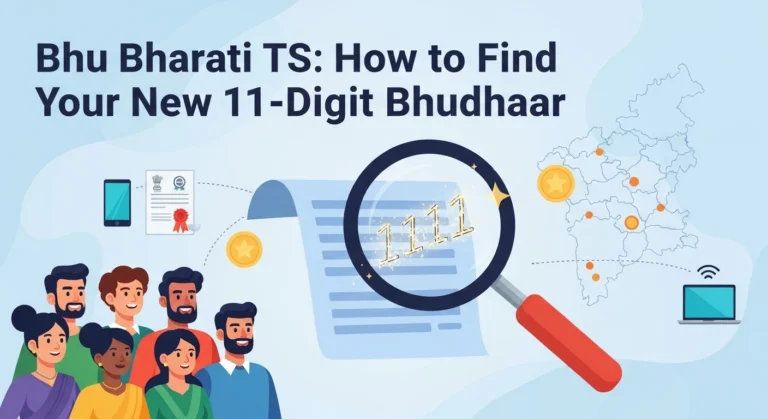 Bhu Bharati TS How to Find Your New 11-Digit Bhudhaar