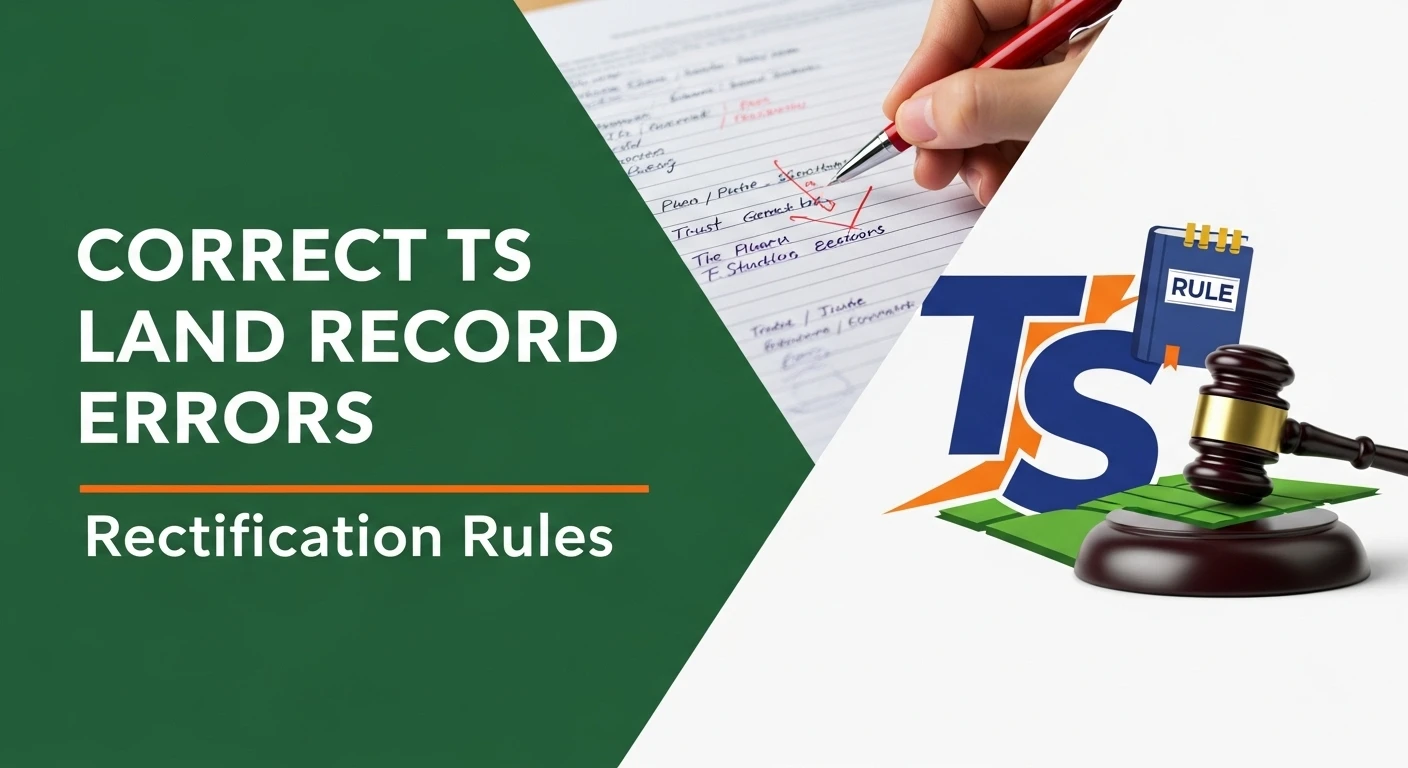 Correct TS Land Record Errors Rectification Rules